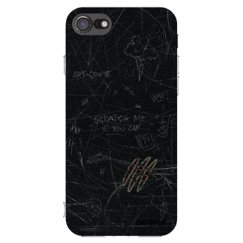 Picasee διαφανής θήκη σιλικόνης Apple iPhone 7 - SCRATCH