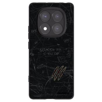 Picasee Μαύρη θήκη σιλικόνης για Xiaomi Redmi Note 14 Pro 5G - SCRATCH