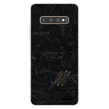Picasee διαφανής θήκη σιλικόνης Samsung Galaxy S10 Plus G975 - SCRATCH