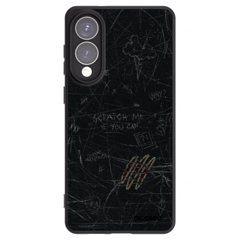 Picasee Μαύρη θήκη σιλικόνης για Samsung Galaxy S25 Edge 5G - SCRATCH
