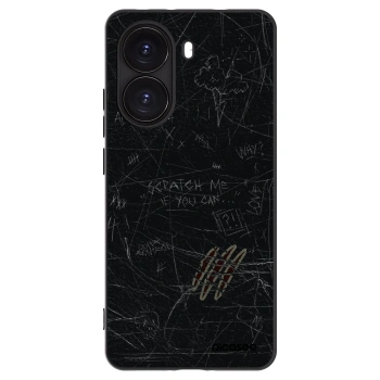 Picasee Μαύρη θήκη σιλικόνης για Xiaomi Poco X7 Pro 5G - SCRATCH