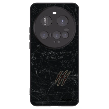 Picasee Μαύρη θήκη σιλικόνης για Xiaomi 15 Ultra - SCRATCH