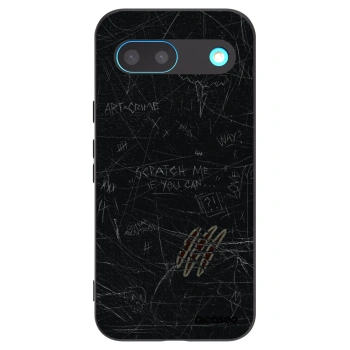 Picasee Μαύρη θήκη σιλικόνης για Google Pixel 8 - SCRATCH