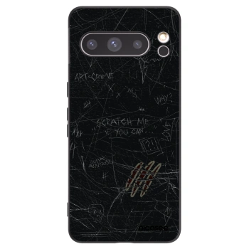 Picasee Μαύρη θήκη σιλικόνης για Google Pixel 8 Pro - SCRATCH