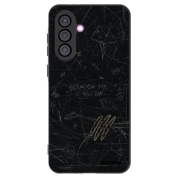 Picasee Μαύρη θήκη σιλικόνης για Samsung Galaxy A56 5G A566B - SCRATCH