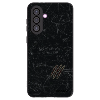 Picasee Μαύρη θήκη σιλικόνης για Samsung Galaxy A36 5G - SCRATCH
