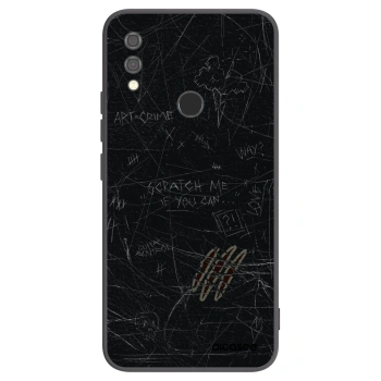 Picasee Μαύρη θήκη σιλικόνης για Xiaomi Redmi Note 7 - SCRATCH