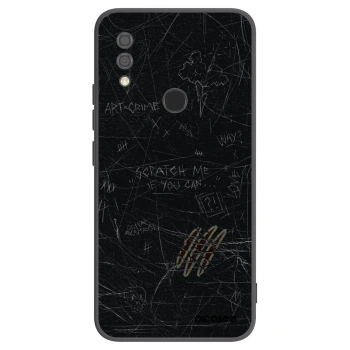 Picasee Μαύρη θήκη σιλικόνης για Xiaomi Redmi 7 - SCRATCH