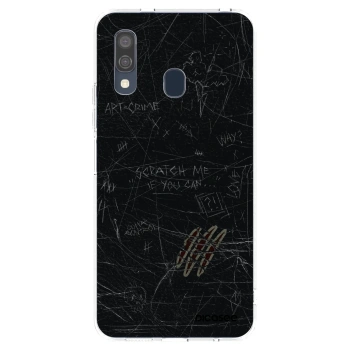 Picasee διαφανής θήκη σιλικόνης Samsung Galaxy A40 A405F - SCRATCH