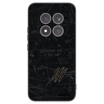 Picasee Μαύρη θήκη σιλικόνης για Xiaomi Redmi Note 15 Pro+ - SCRATCH