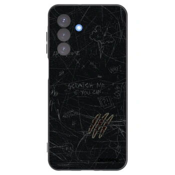 Picasee Μαύρη θήκη σιλικόνης για Samsung Galaxy A17 5G - SCRATCH