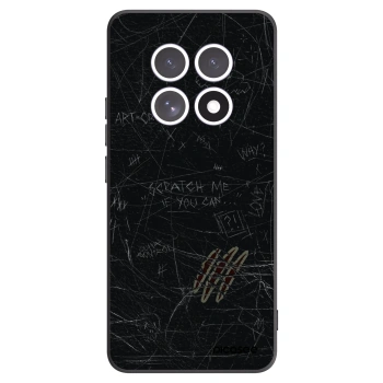 Picasee Μαύρη θήκη σιλικόνης για Xiaomi Redmi Note 15 - SCRATCH