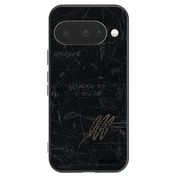 Picasee Μαύρη θήκη σιλικόνης για Google Pixel 10 - SCRATCH