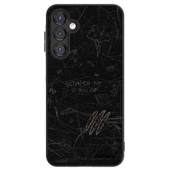 Picasee Μαύρη θήκη σιλικόνης για Samsung Galaxy A16 4G - SCRATCH