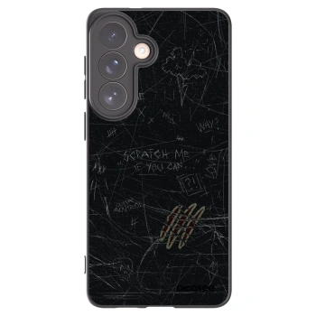 Picasee Μαύρη θήκη σιλικόνης για Samsung Galaxy S26+ - SCRATCH