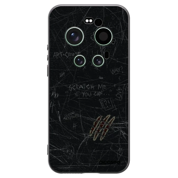 Picasee Μαύρη θήκη σιλικόνης για Xiaomi 17 Ultra - SCRATCH