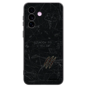 Picasee Μαύρη θήκη σιλικόνης για Samsung Galaxy A57 5G - SCRATCH