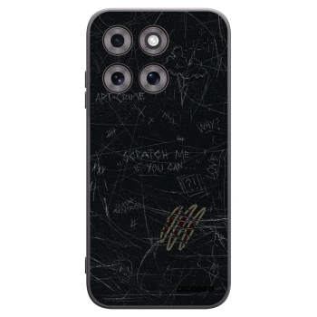 Picasee Μαύρη θήκη σιλικόνης για Motorola Moto G77 - SCRATCH