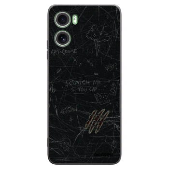 Picasee Μαύρη θήκη σιλικόνης για Motorola Moto G06 - SCRATCH
