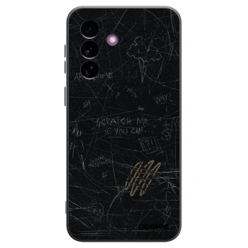 Picasee Μαύρη θήκη σιλικόνης για Samsung Galaxy A37 - SCRATCH