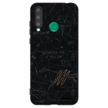 Picasee Μαύρη θήκη σιλικόνης για Honor 20 Lite - SCRATCH