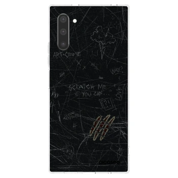 Picasee διαφανής θήκη σιλικόνης Samsung Galaxy Note 10 N970F - SCRATCH