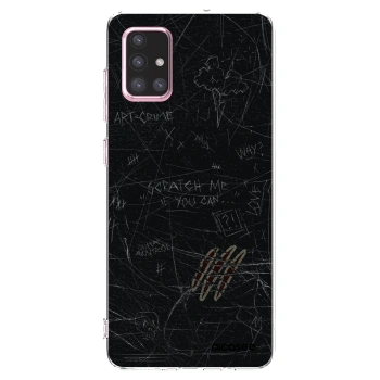Picasee διαφανής θήκη σιλικόνης Samsung Galaxy A71 A715F - SCRATCH