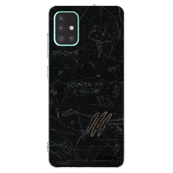 Picasee διαφανής θήκη σιλικόνης Samsung Galaxy A51 A515F - SCRATCH