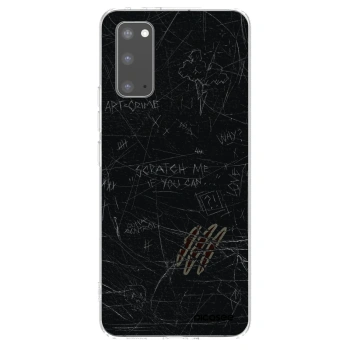 Picasee διαφανής θήκη σιλικόνης Samsung Galaxy S20 G980F - SCRATCH