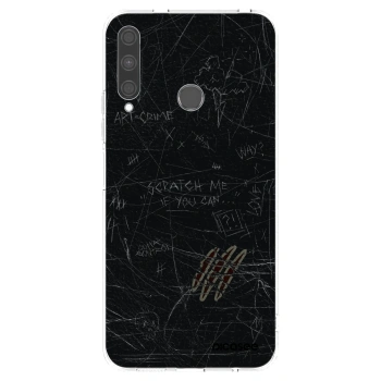 Picasee διαφανής θήκη σιλικόνης Huawei P40 Lite E - SCRATCH