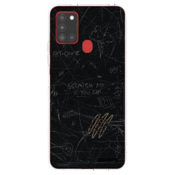 Picasee διαφανής θήκη σιλικόνης Samsung Galaxy A21s - SCRATCH