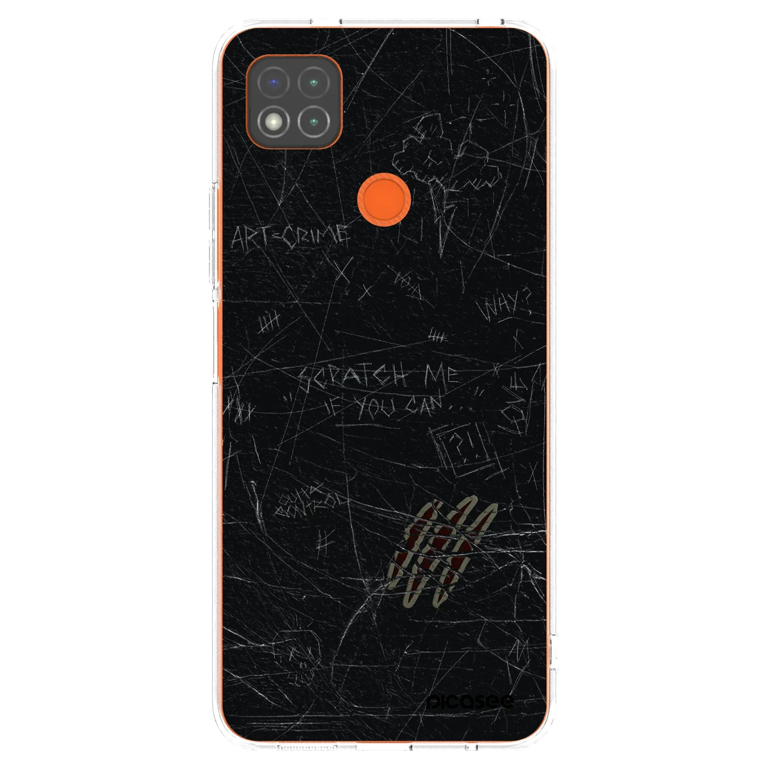 Picasee διαφανής θήκη σιλικόνης Xiaomi Redmi 9C - SCRATCH