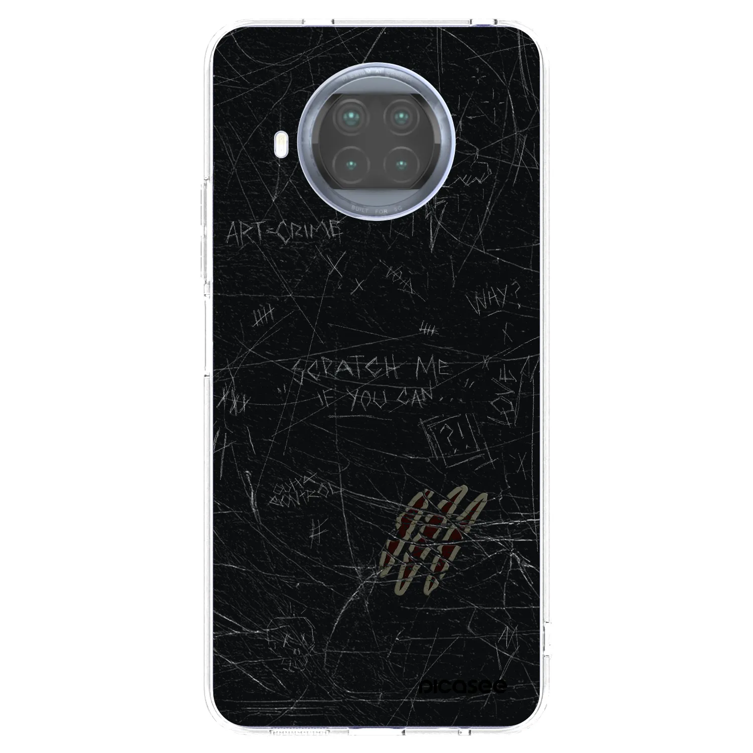 Picasee διαφανής θήκη σιλικόνης Xiaomi Mi 10T Lite - SCRATCH