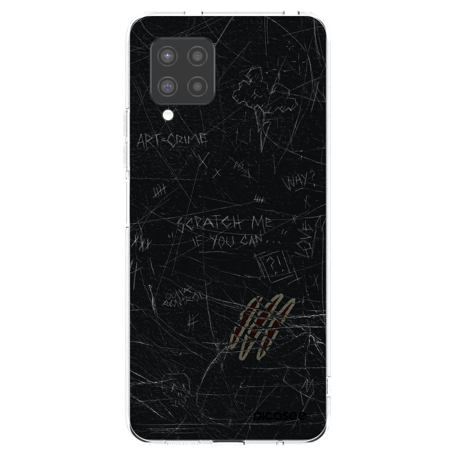 Picasee διαφανής θήκη σιλικόνης Samsung Galaxy A42 A426B - SCRATCH