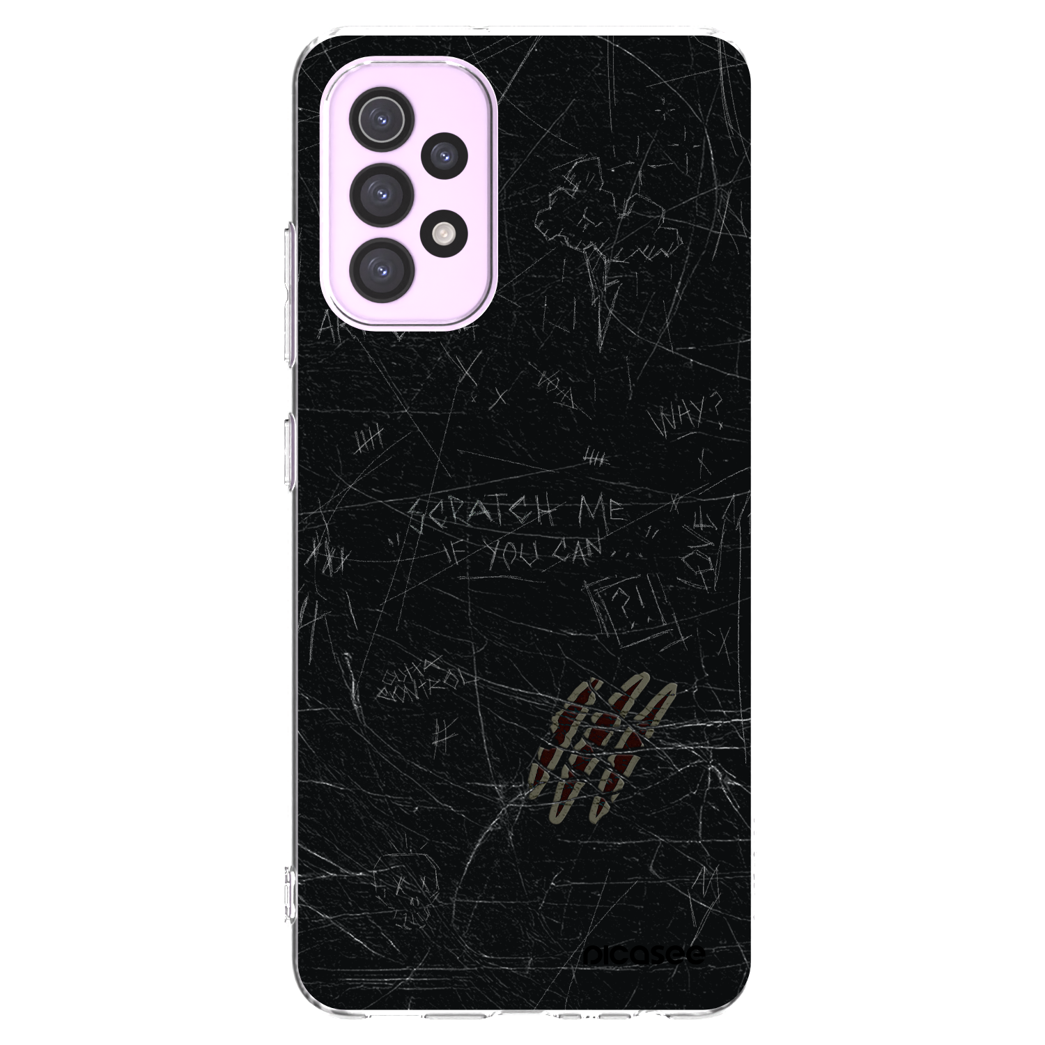 Picasee διαφανής θήκη σιλικόνης Samsung Galaxy A32 5G A326B - SCRATCH