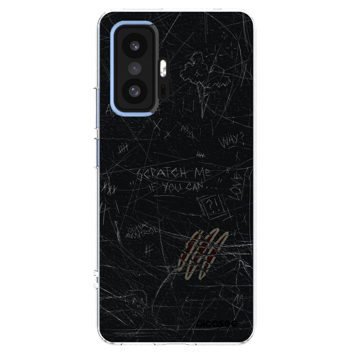 Picasee διαφανής θήκη σιλικόνης Xiaomi 11T Pro - SCRATCH