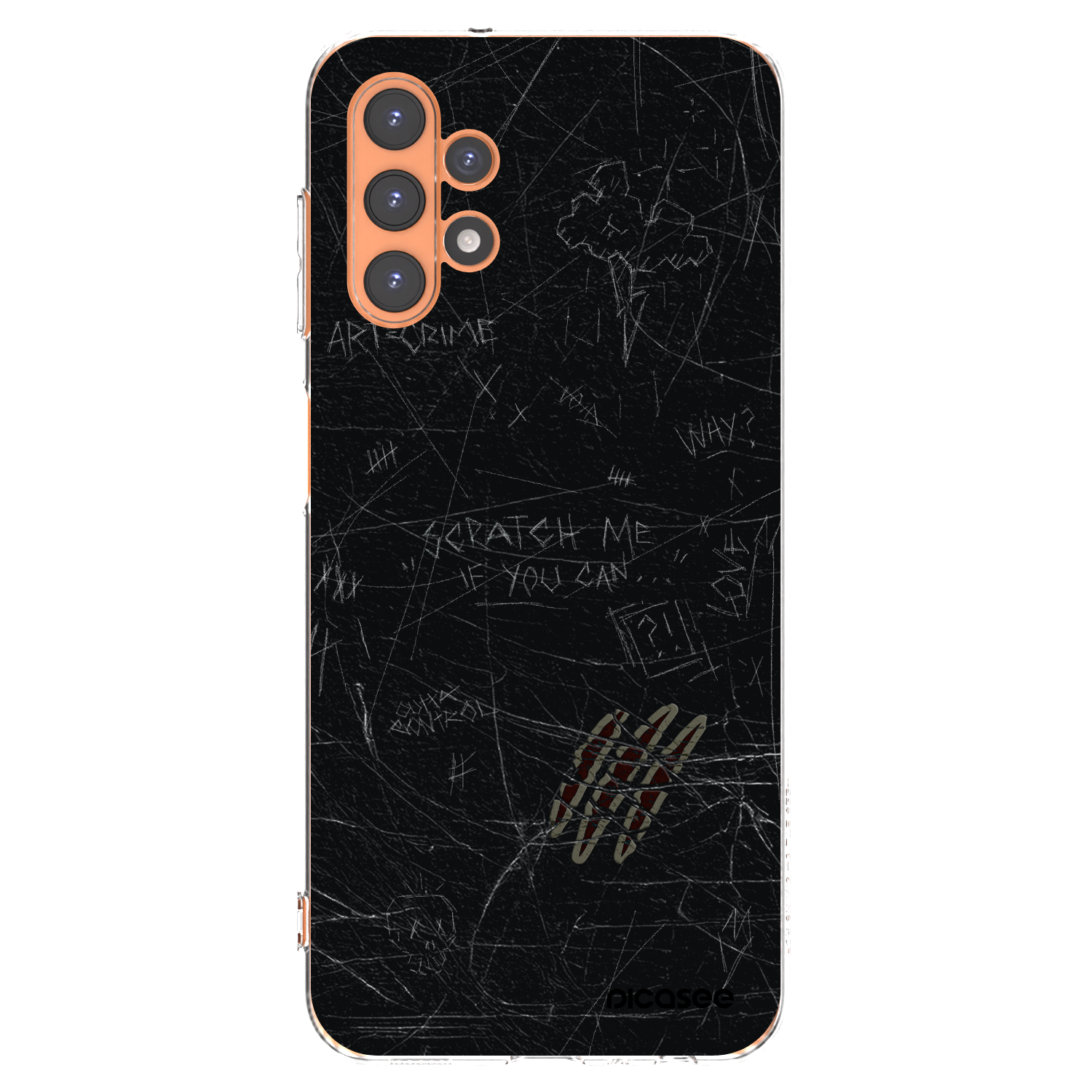 Picasee διαφανής θήκη σιλικόνης Samsung Galaxy A13 4G A135 - SCRATCH