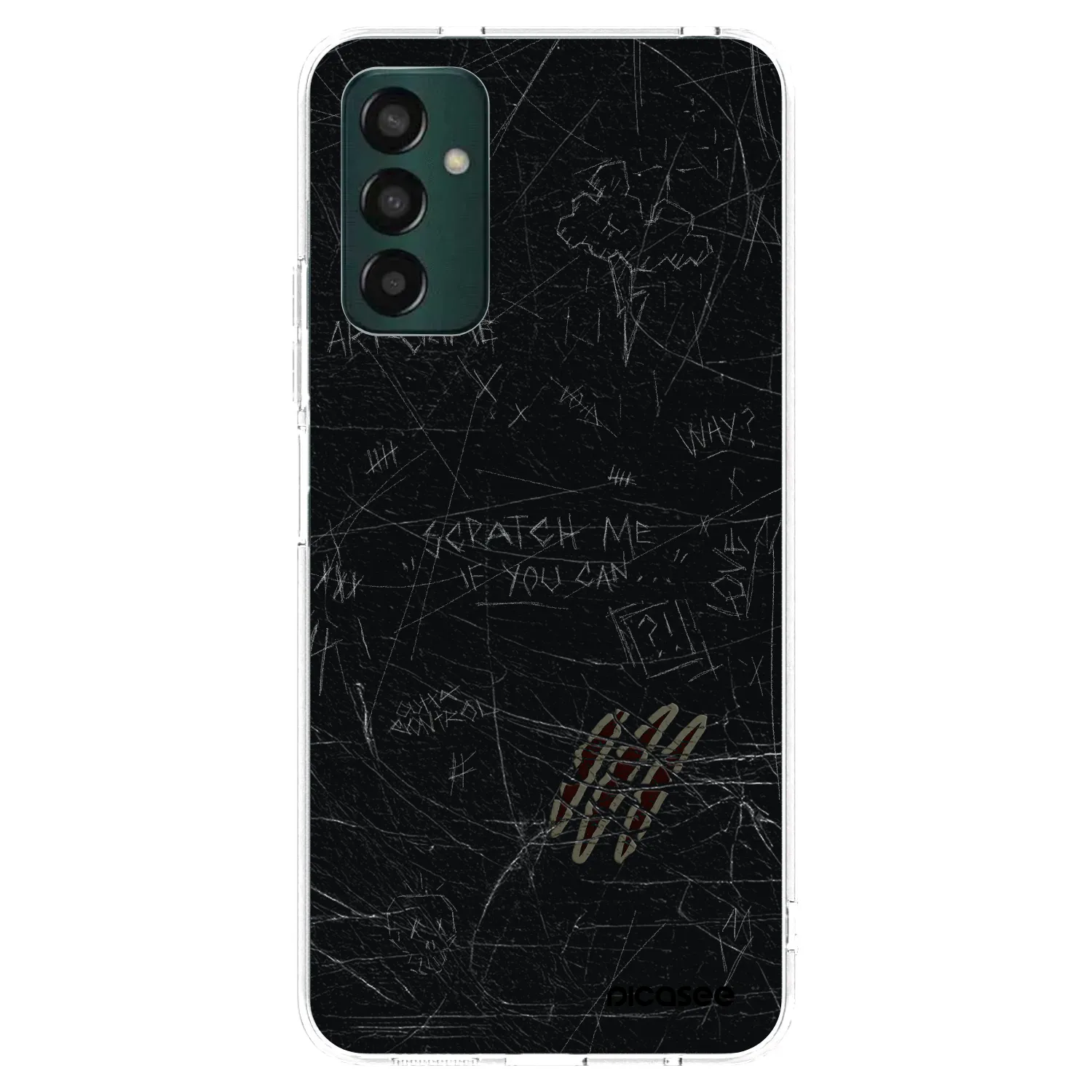 Picasee διαφανής θήκη σιλικόνης Samsung Galaxy M13 M135F - SCRATCH