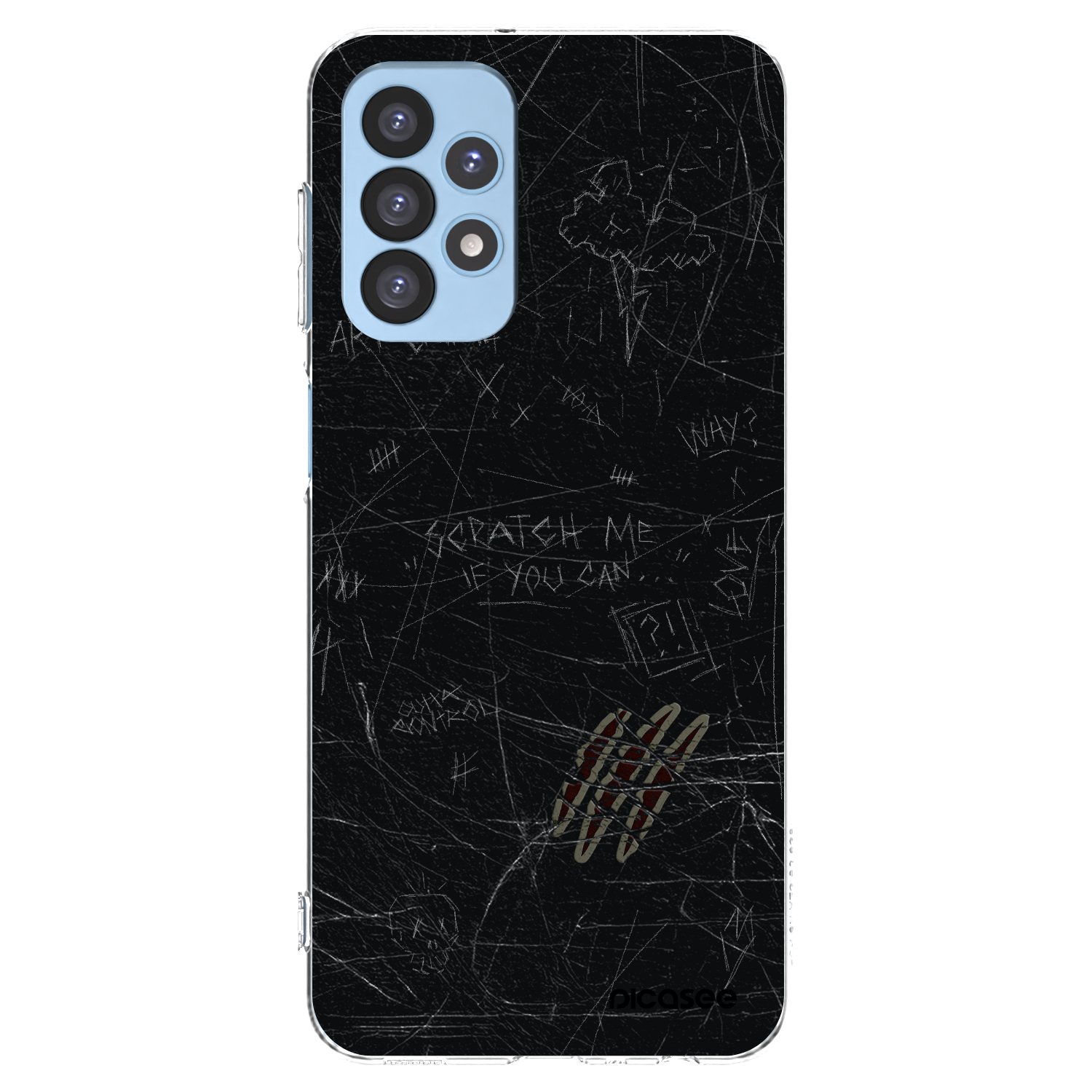 Picasee διαφανής θήκη σιλικόνης Samsung Galaxy A23 A235F 4G - SCRATCH