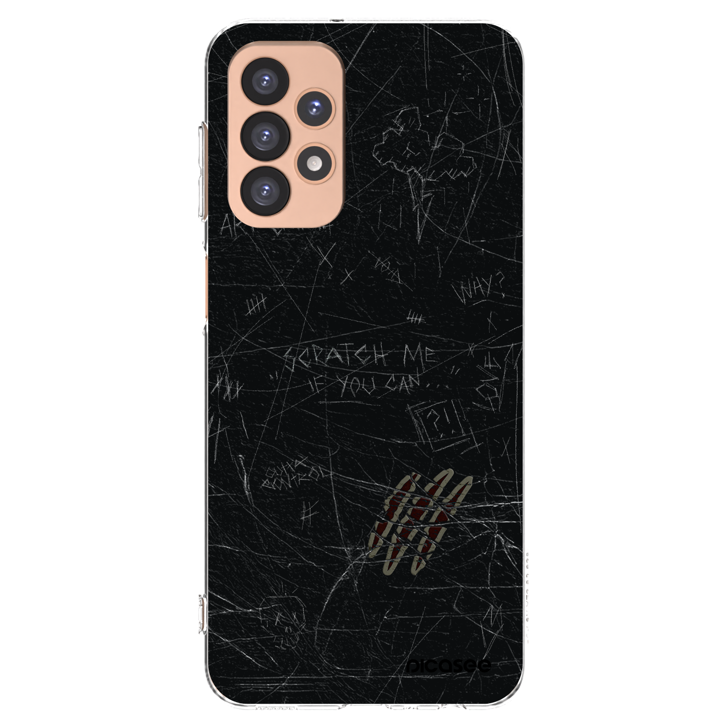 Picasee διαφανής θήκη σιλικόνης Samsung Galaxy A23 A236B 5G - SCRATCH