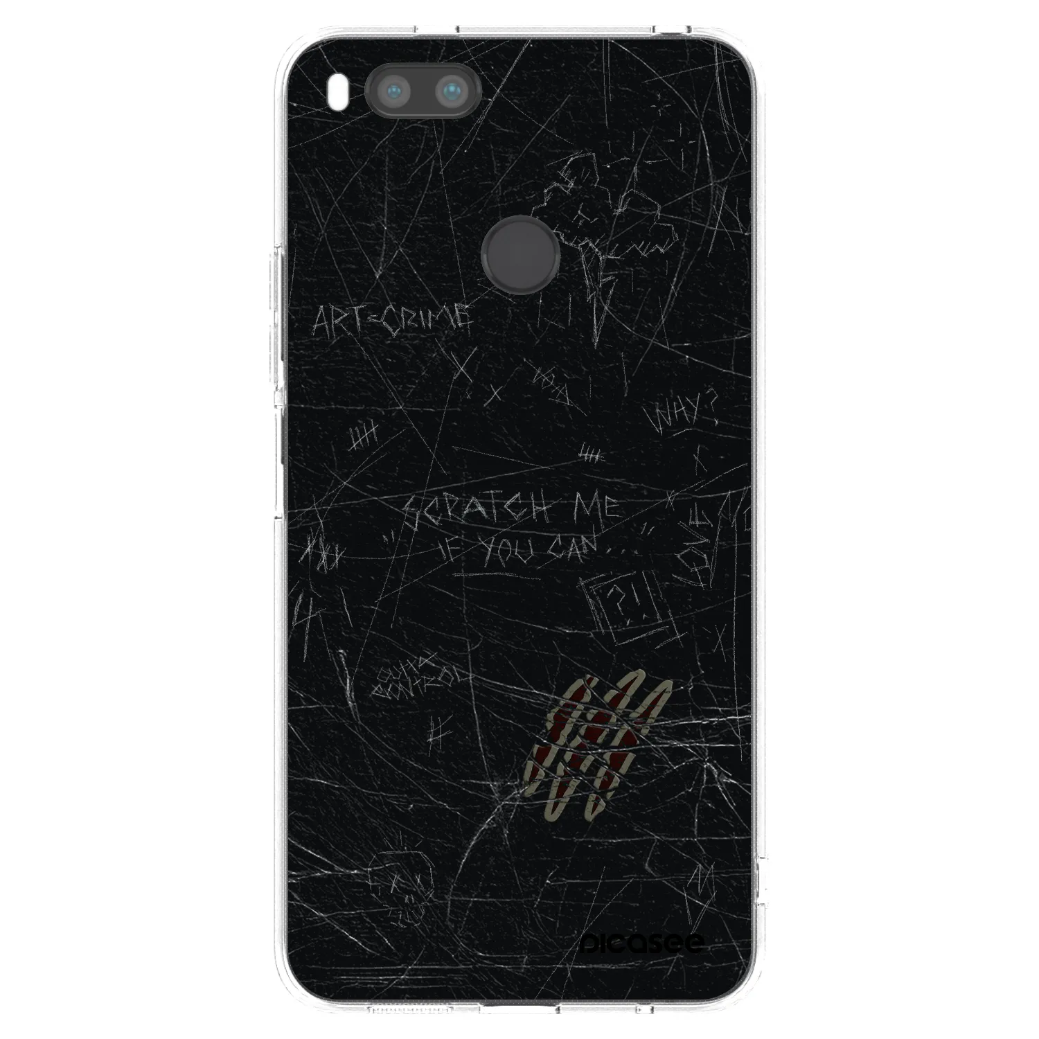 Picasee διαφανής θήκη σιλικόνης Xiaomi Redmi A1 - SCRATCH