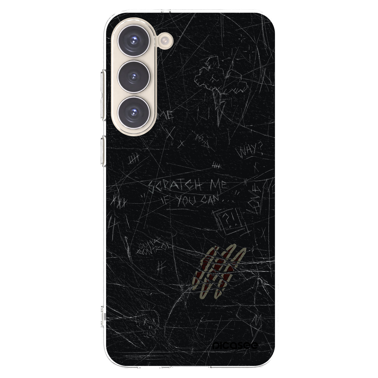 Picasee διαφανής θήκη σιλικόνης Samsung Galaxy S23+ 5G - SCRATCH