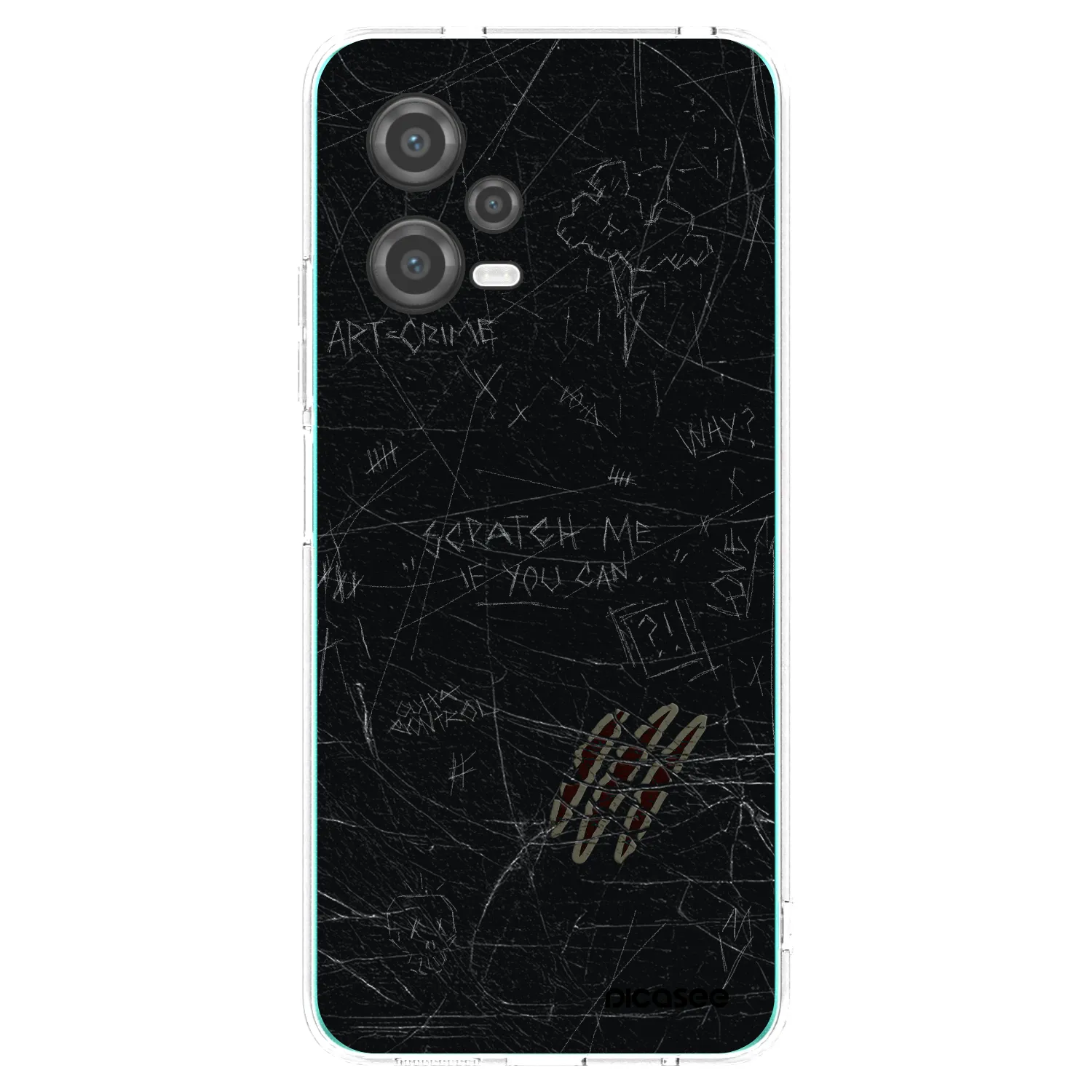 Picasee διαφανής θήκη σιλικόνης Xiaomi Poco X5 - SCRATCH