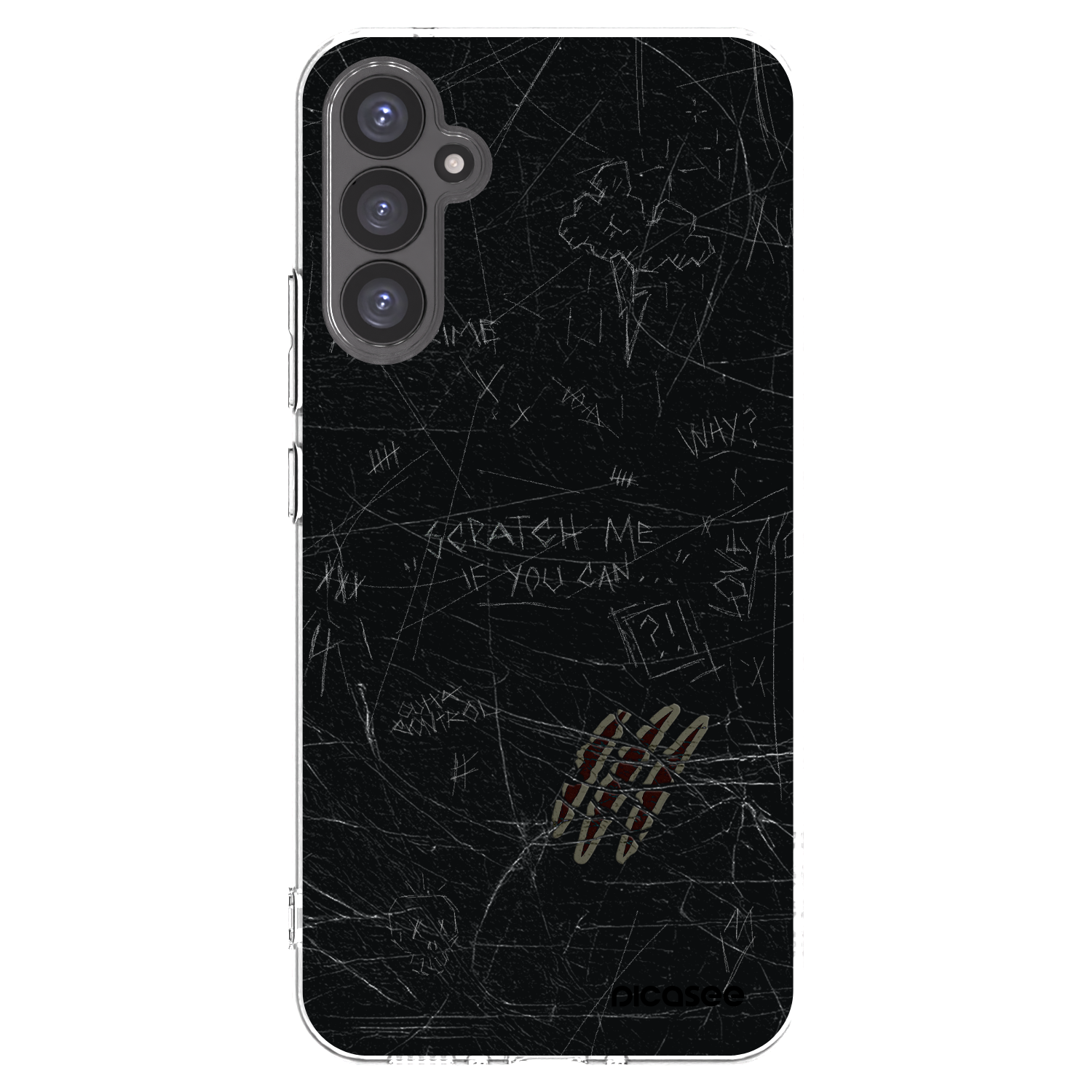 Picasee διαφανής θήκη σιλικόνης Samsung Galaxy A34 5G A346B - SCRATCH