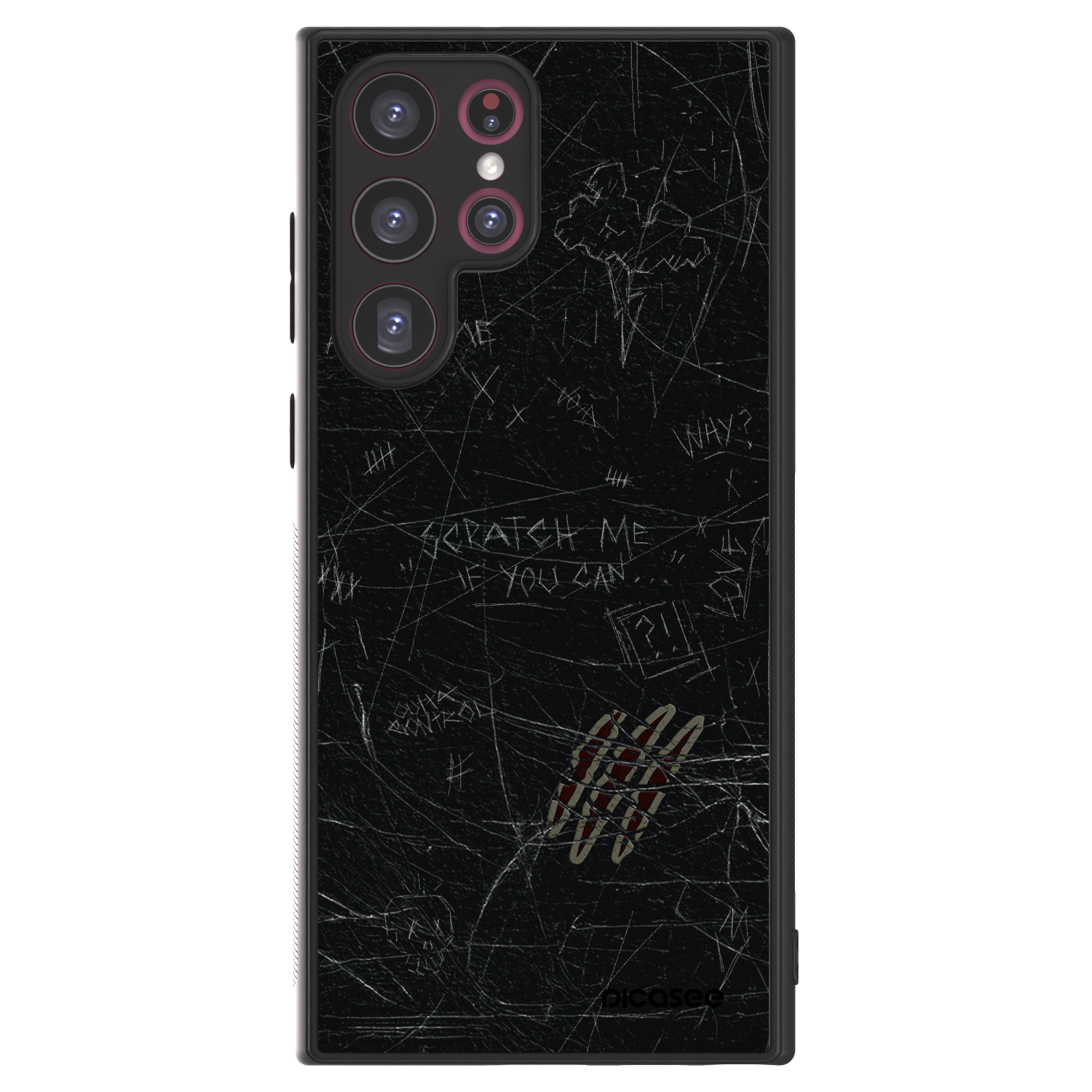 Picasee ULTIMATE CASE PowerShare για Samsung Galaxy S22 Ultra 5G - SCRATCH