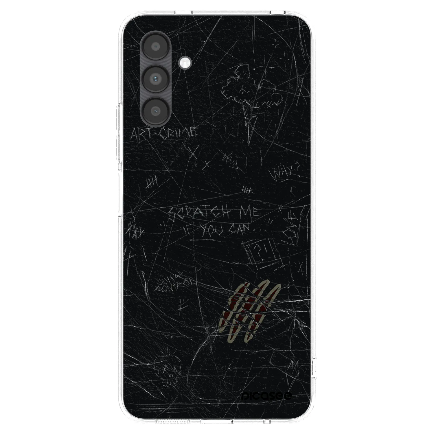 Picasee διαφανής θήκη σιλικόνης Samsung Galaxy A04s A047F - SCRATCH