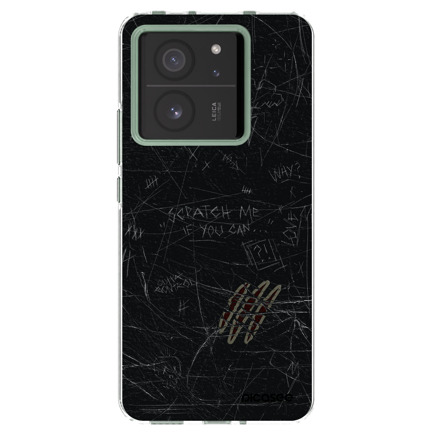 Picasee διαφανής θήκη σιλικόνης Xiaomi 13T - SCRATCH