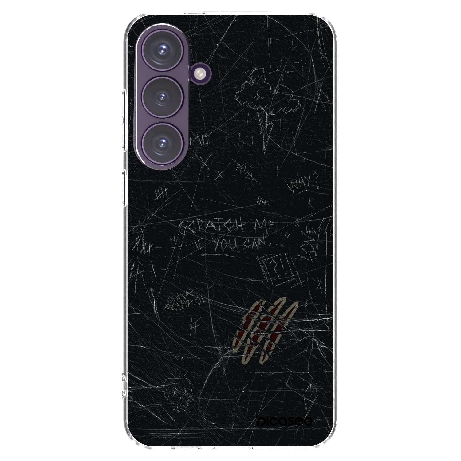 Picasee διαφανής θήκη σιλικόνης Samsung Galaxy S24+ S926B 5G - SCRATCH