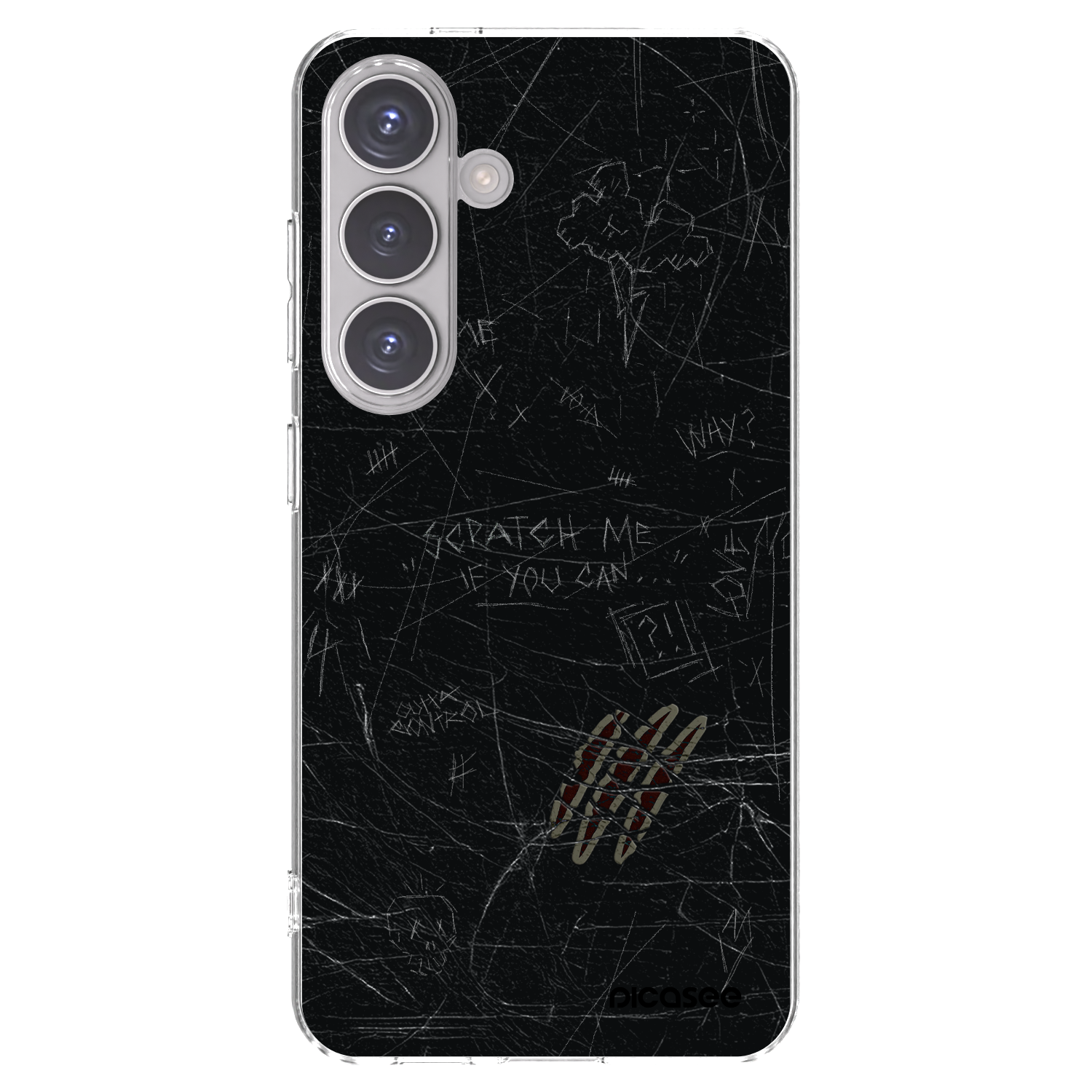 Picasee διαφανής θήκη σιλικόνης Samsung Galaxy S24 S921B 5G - SCRATCH
