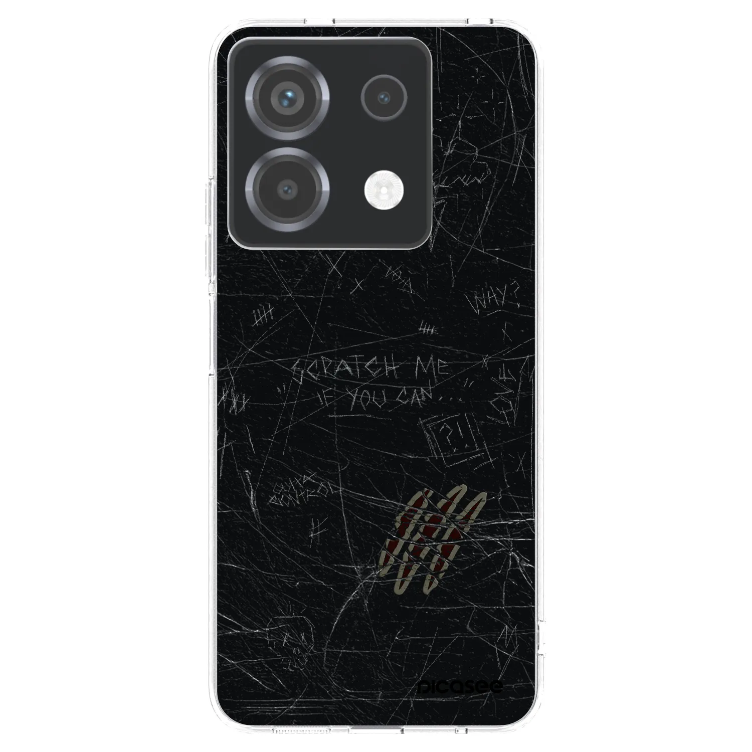 Picasee διαφανής θήκη σιλικόνης Xiaomi Poco X6 - SCRATCH